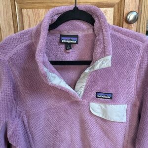 Patagonia Women's Lavender Teddy Jacket